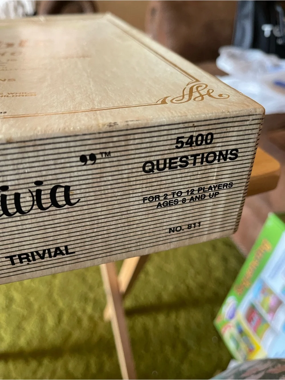 Bible Trivia 5400 Questions No. 811 Board Game by Cadaco Games 1984 Vintage Used